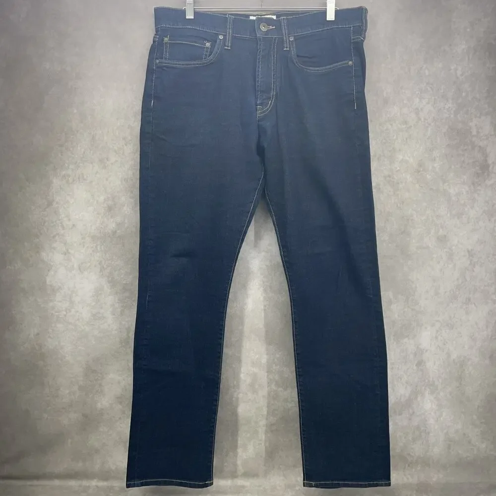 Joseph Abboud Denim Fits Men’s 34 x 30.5 Slim Fit Dark Wash Jeans Casual